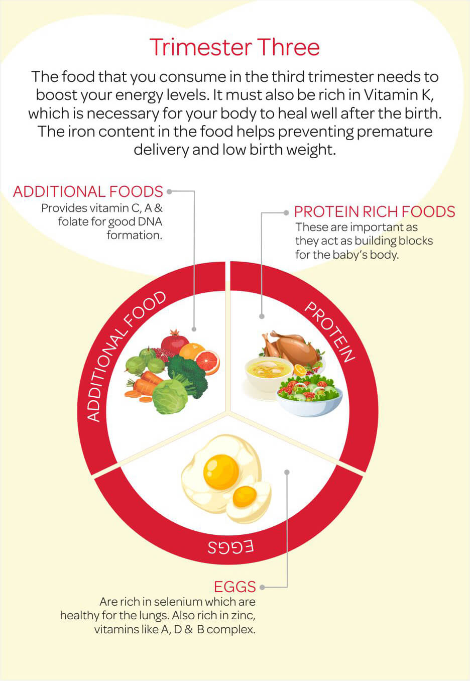 Trimester one diet plan